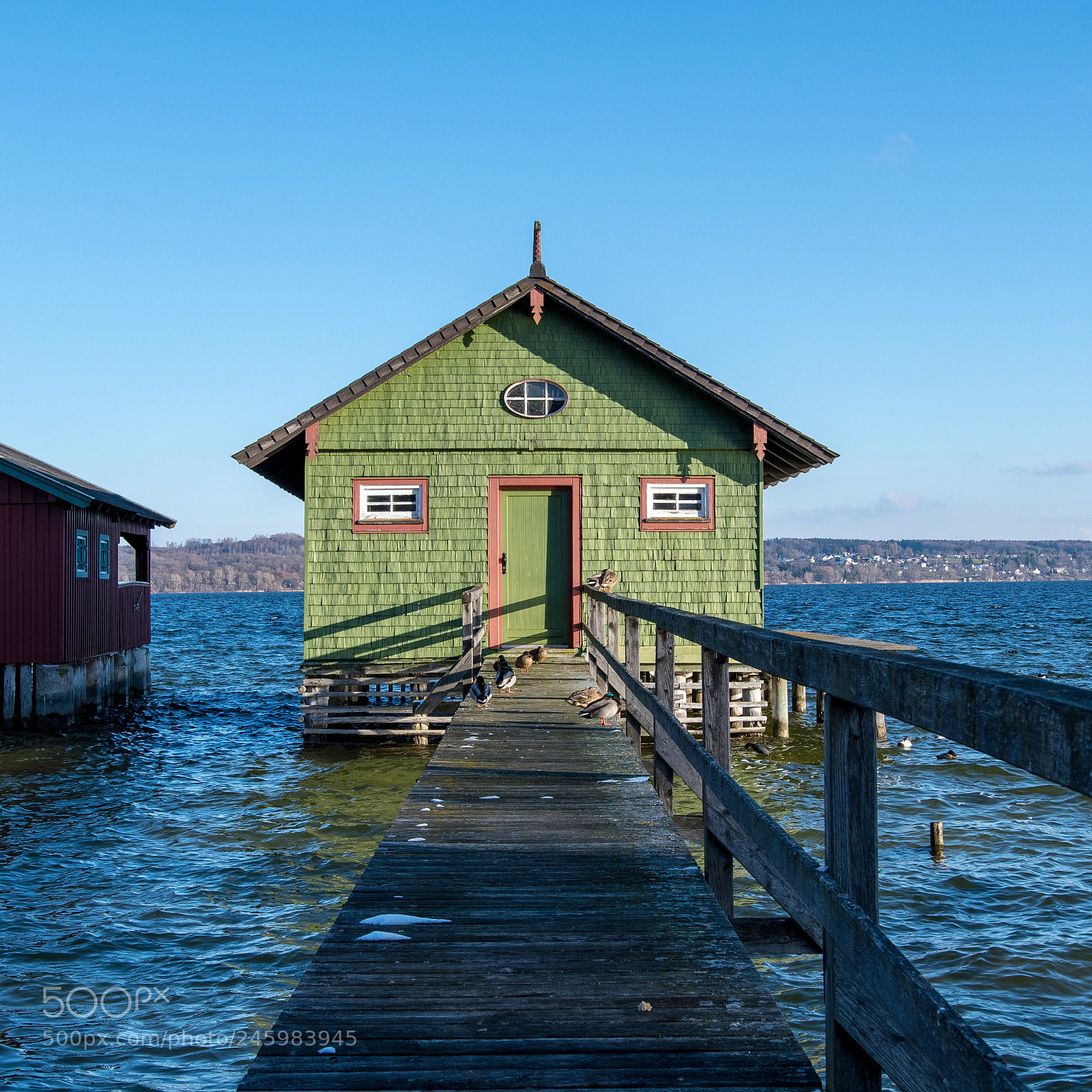 Nikon D500 sample photo. The green hut photography