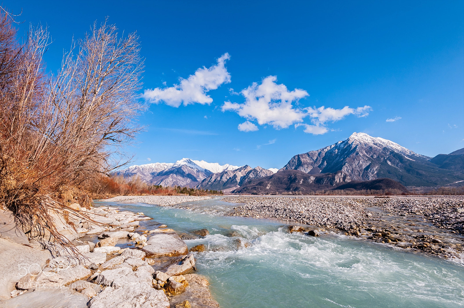 Nikon D700 sample photo. Mountain landscape with river. photography