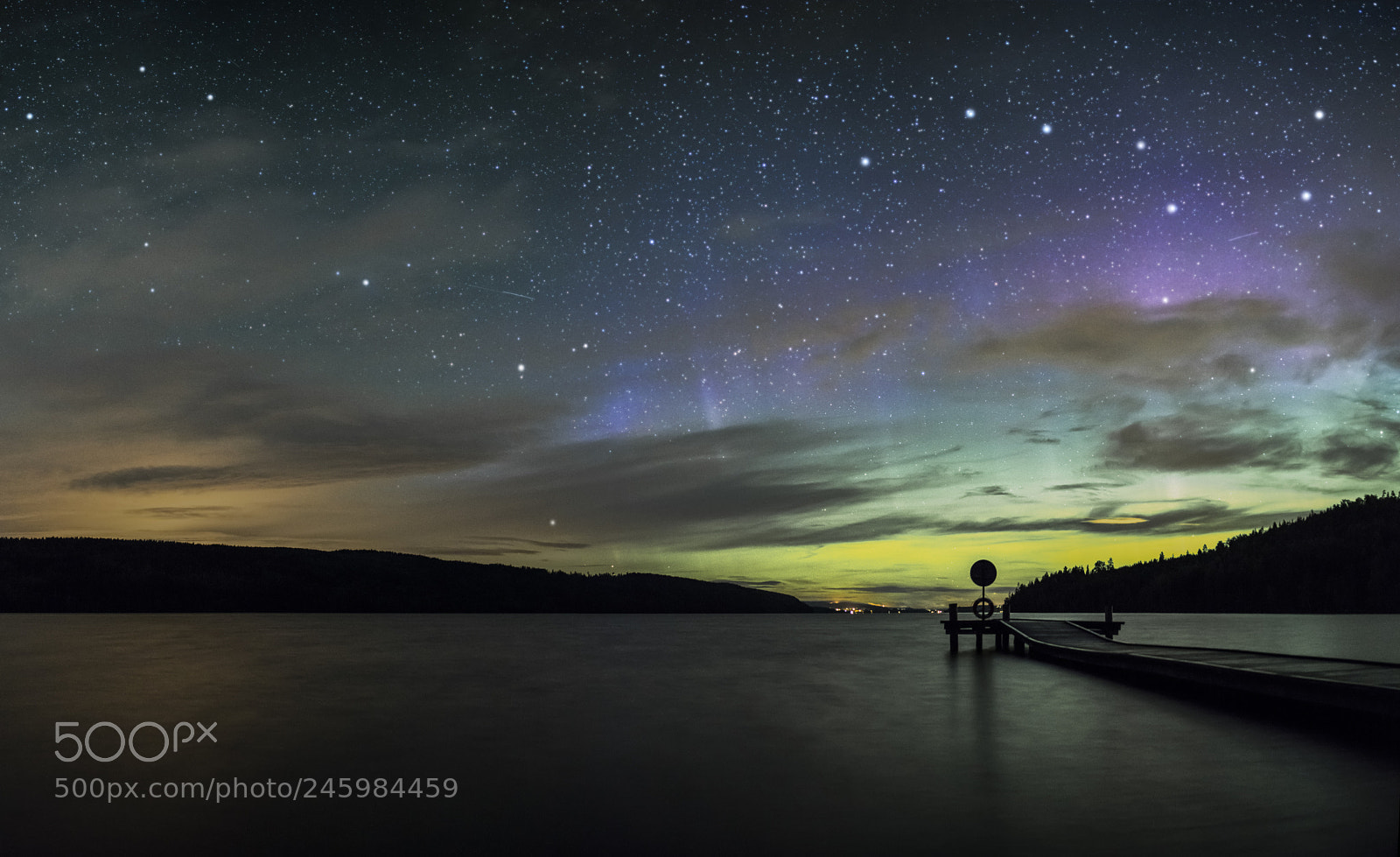 Pentax K-1 sample photo. Scandinavian night photography
