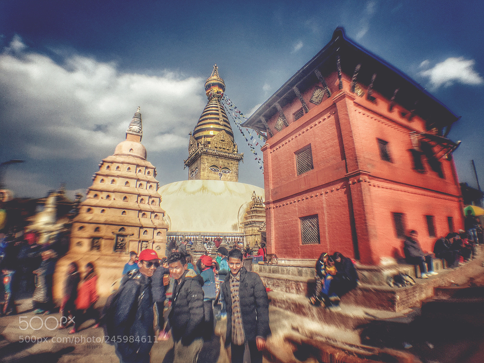Apple iPhone 6s Plus sample photo. Swoyambhunath! photography