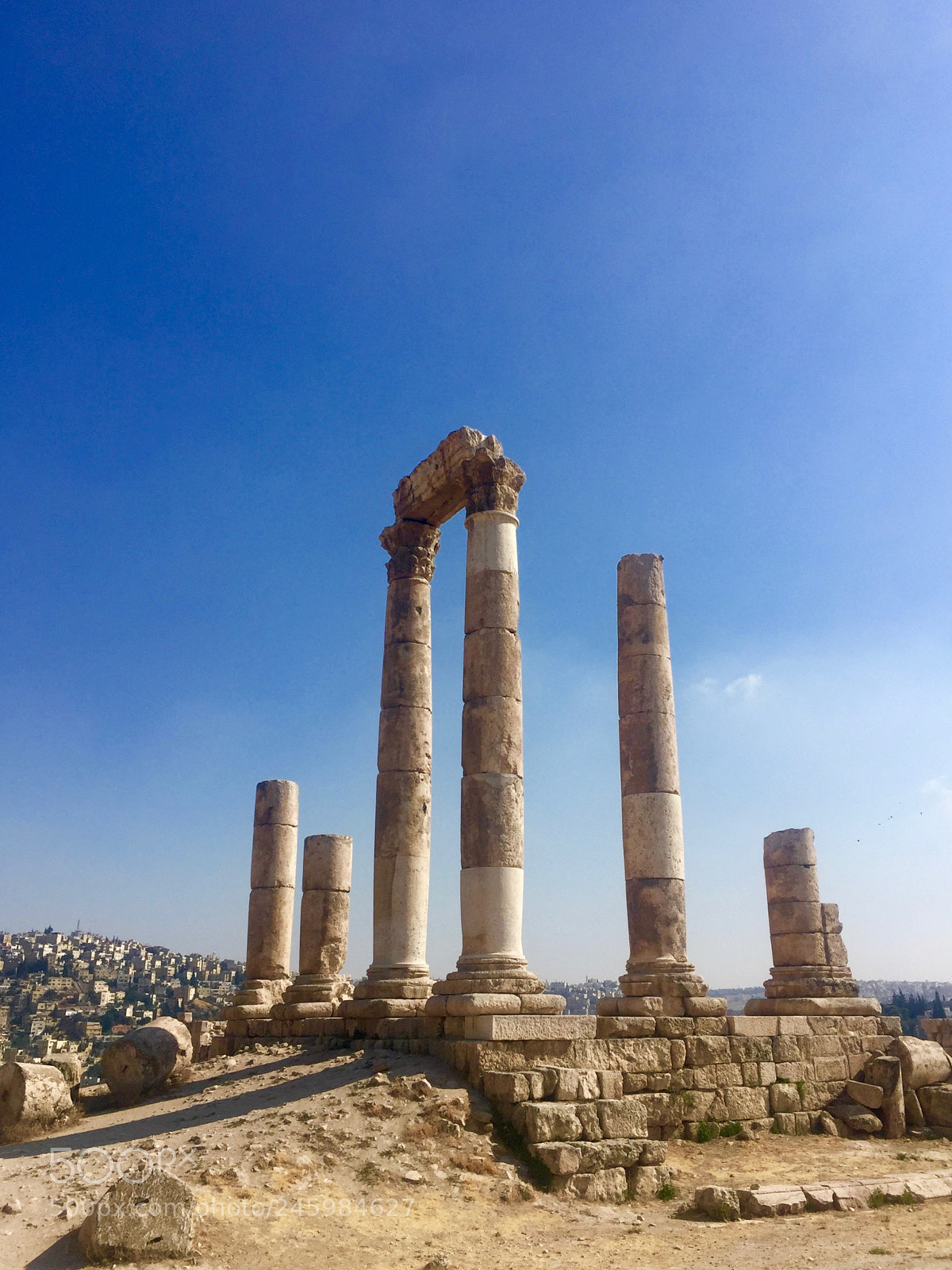 Apple iPhone 6 sample photo. Temple of hercules photography