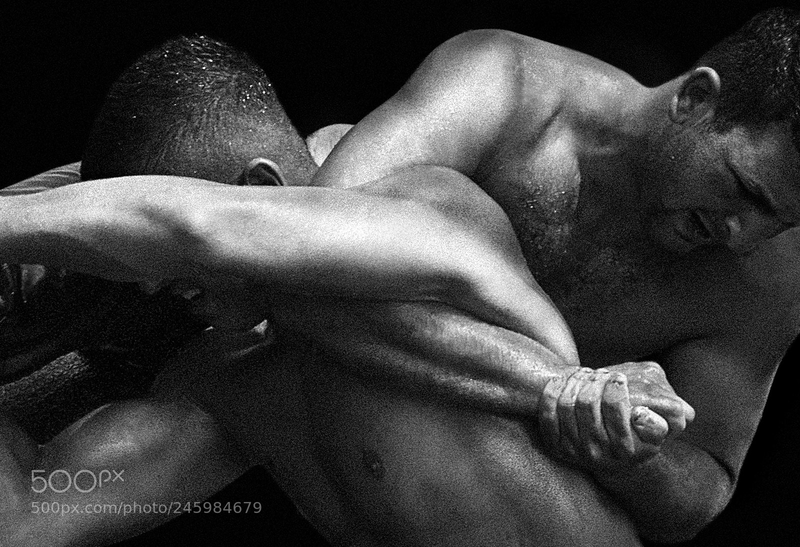 Nikon D80 sample photo. Oil wrestling photography