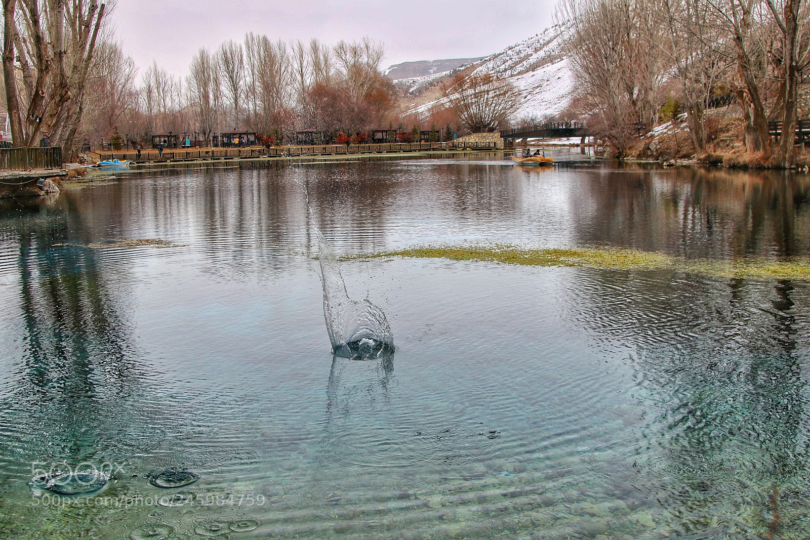 Canon EOS 750D (EOS Rebel T6i / EOS Kiss X8i) sample photo. An amazing lake in photography