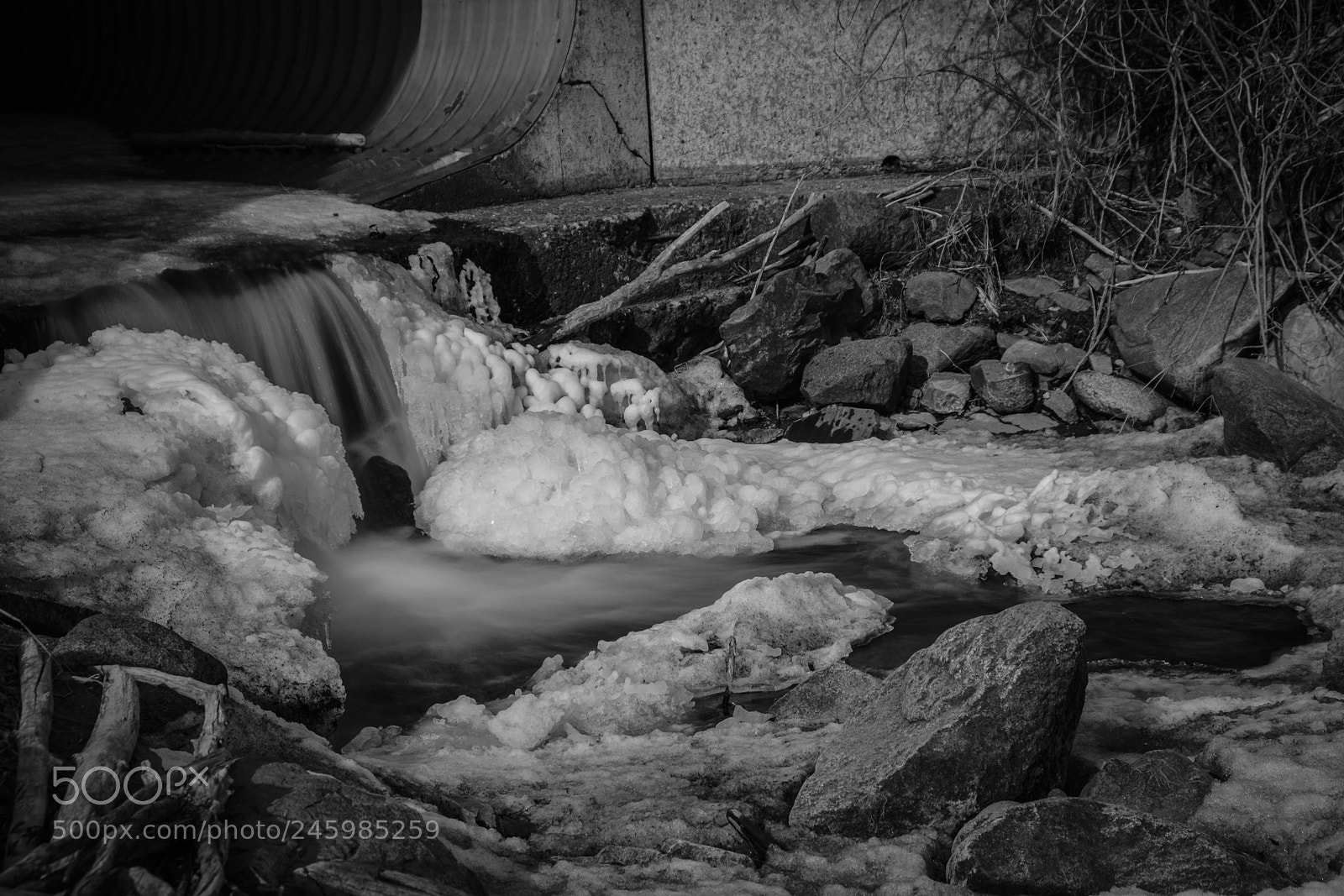 Fujifilm X-T2 sample photo. Winter grunge photography