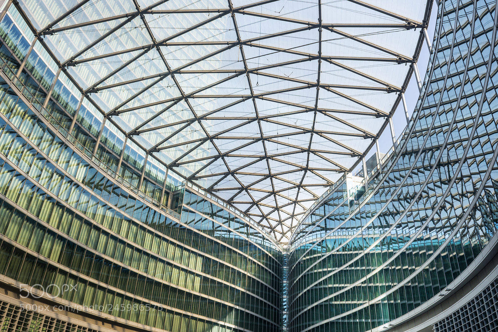 Nikon D800 sample photo. Modern buildings in milan photography