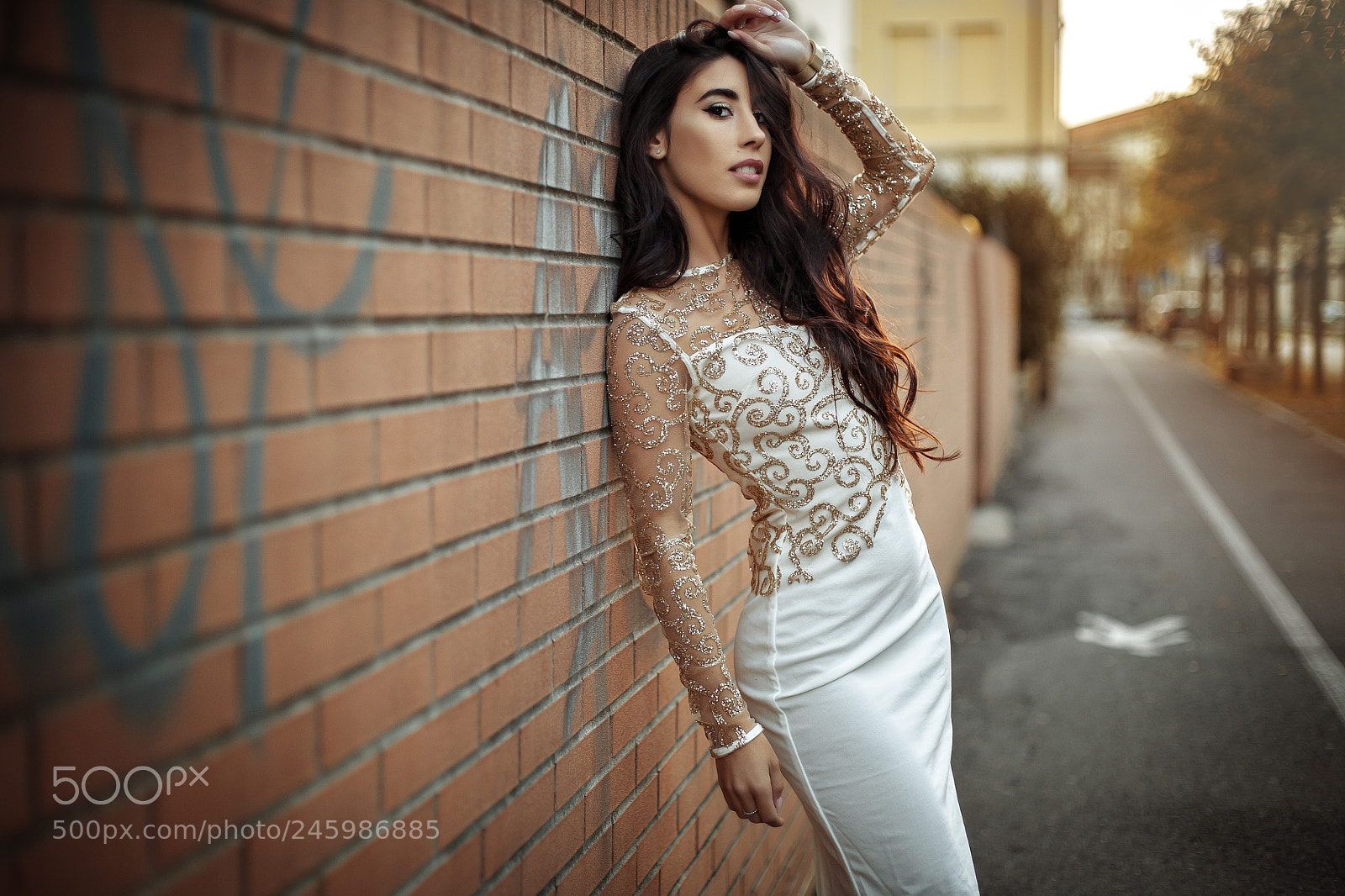 Canon EOS 5D sample photo. Giada wall #1 photography