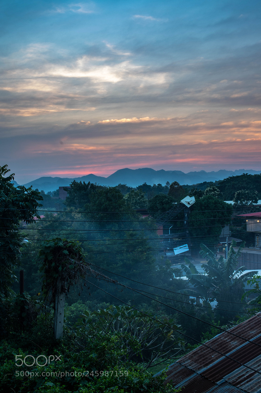 Pentax K-3 sample photo. Kanchanaburi - dusk photography