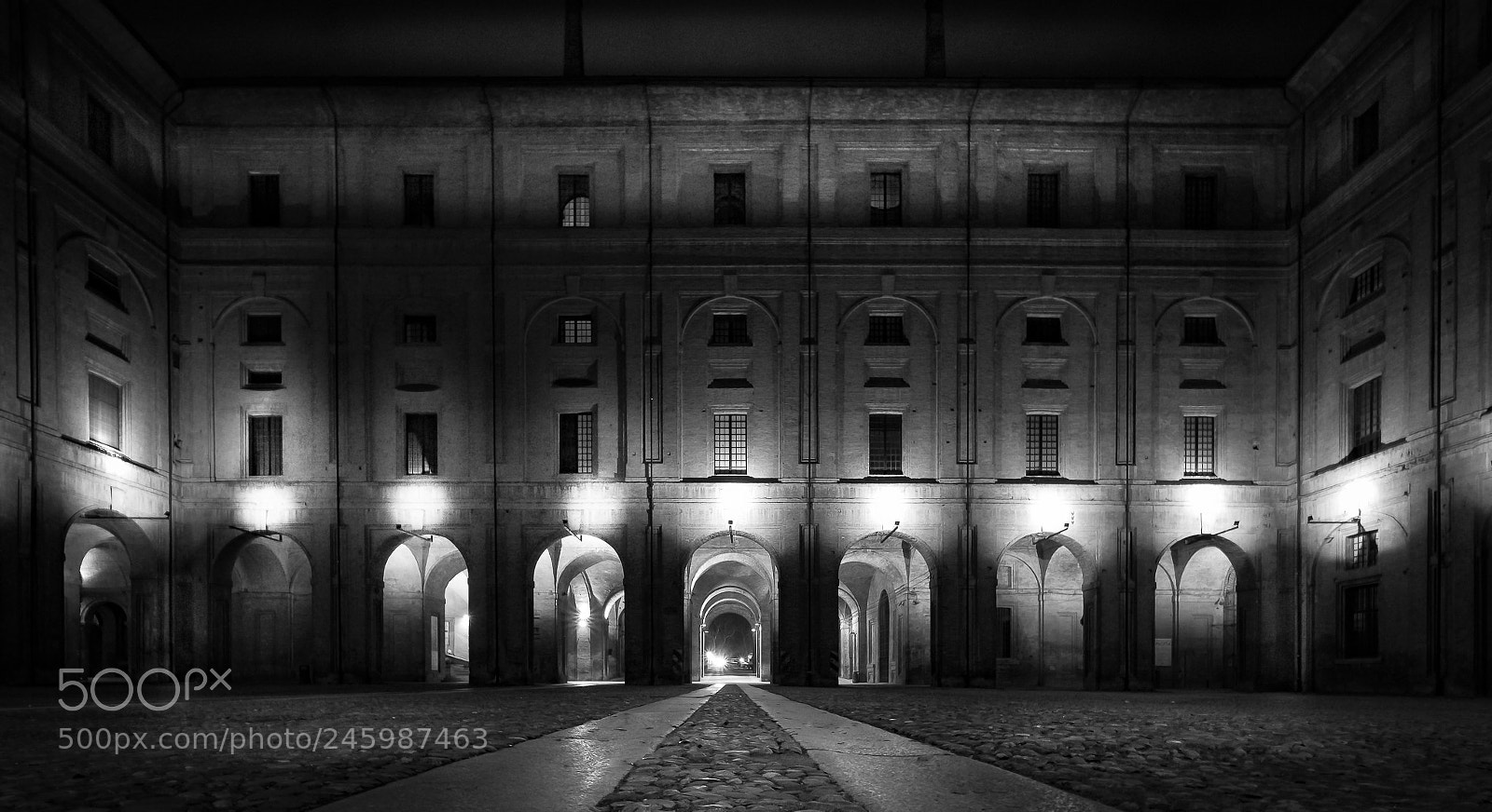 Fujifilm X-T2 sample photo. Parma by night photography