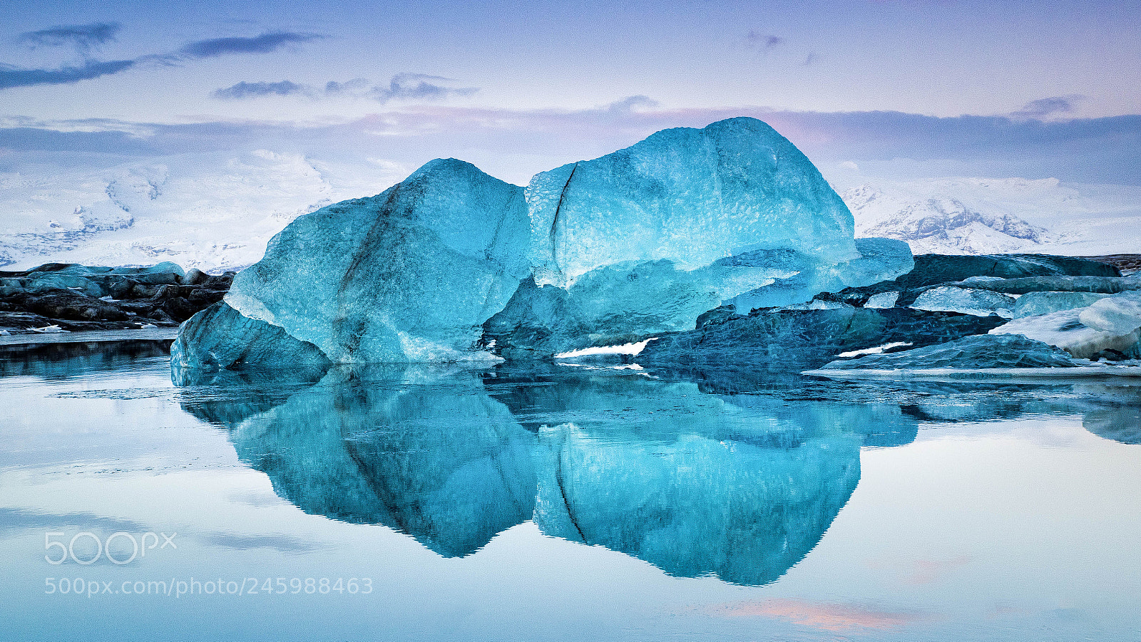 Canon EOS 6D Mark II sample photo. Iceberg photography