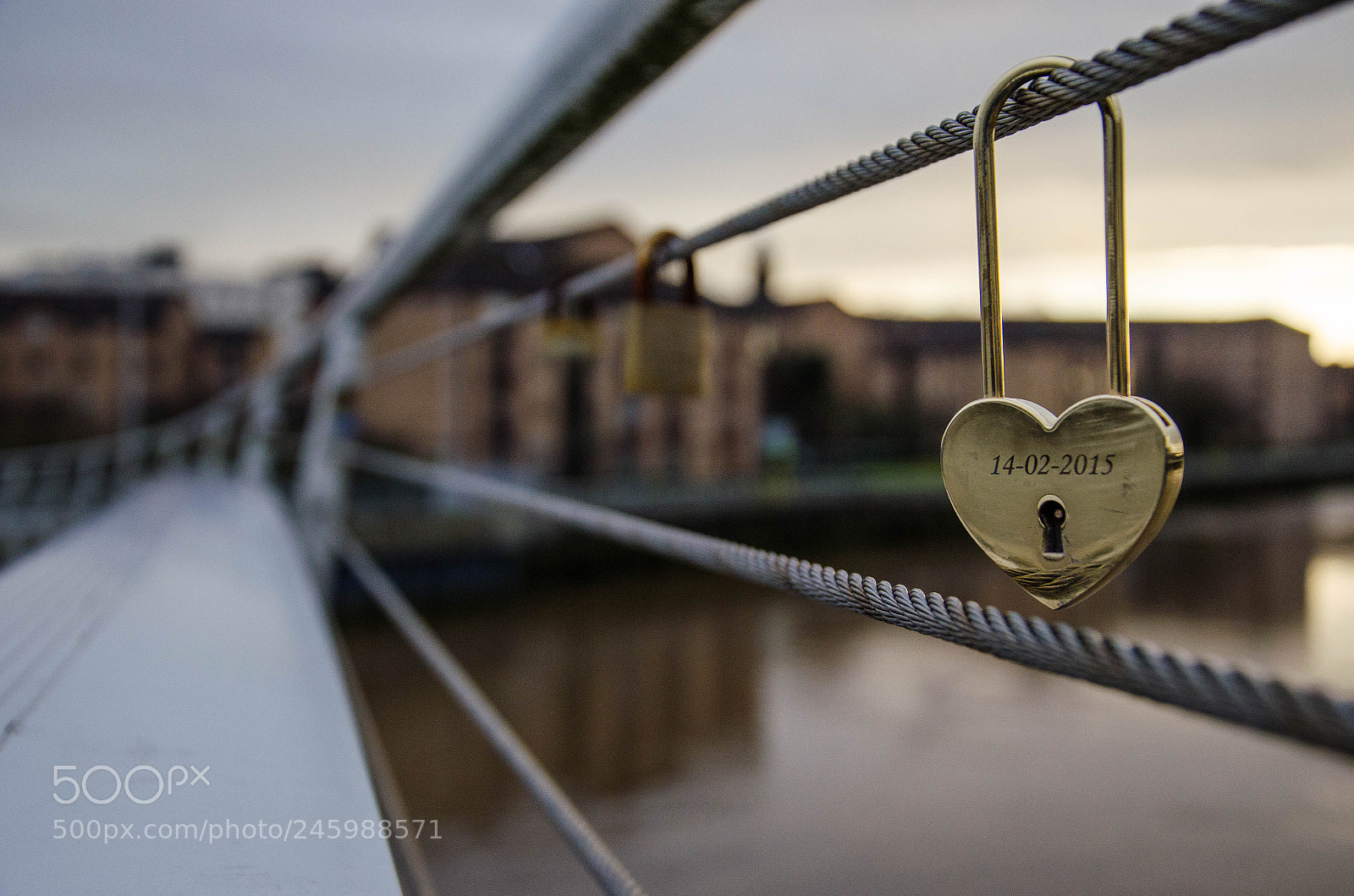 Nikon D5100 sample photo. Locking love photography