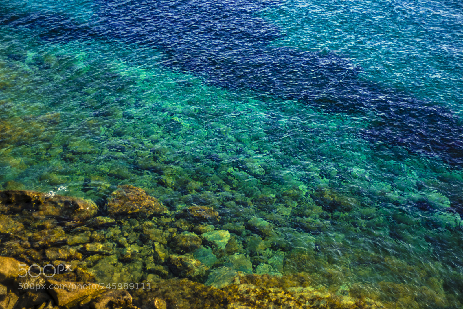 Nikon D800 sample photo. Sea with vivid colors photography