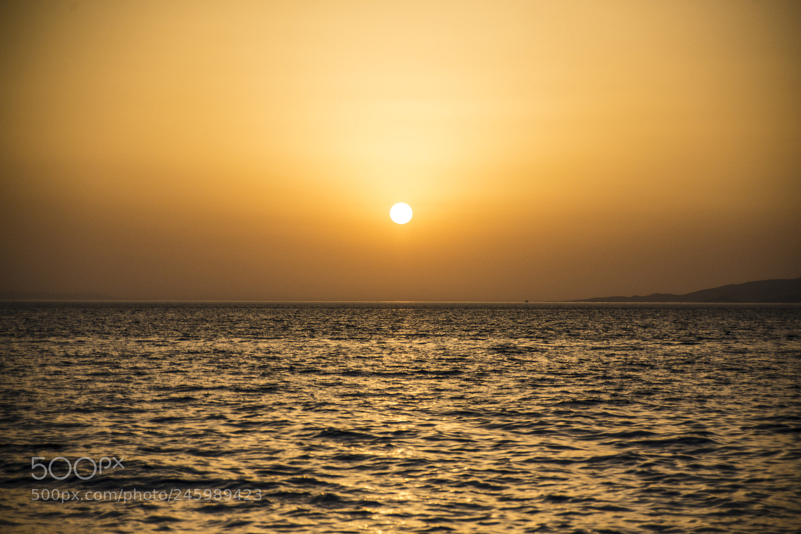 Nikon D800 sample photo. Golden sunset, mykonos photography