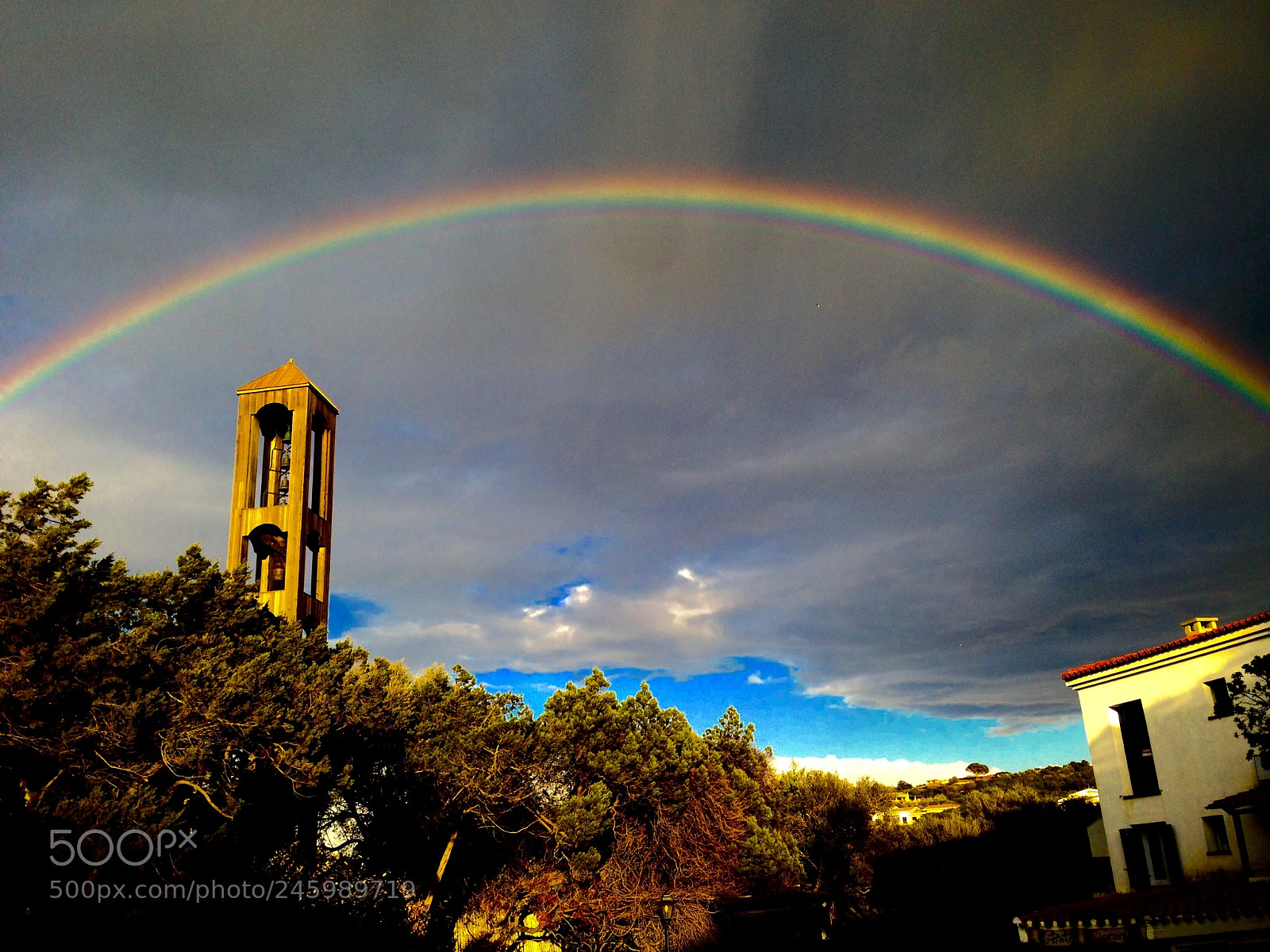 Apple iPhone 5 sample photo. Arcobaleno a portorotondo!!! photography