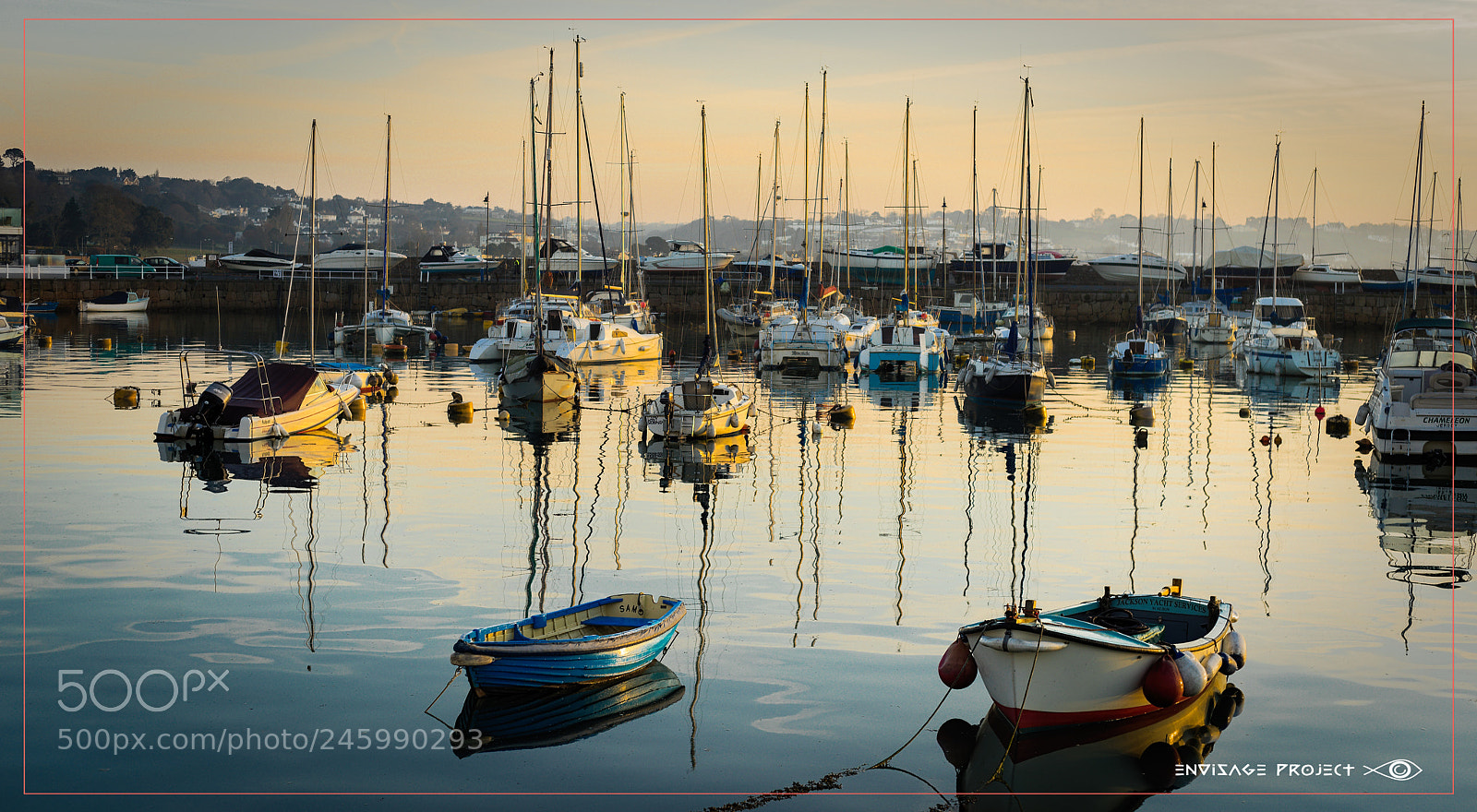 Sony a7R sample photo. Sunrise harbour photography