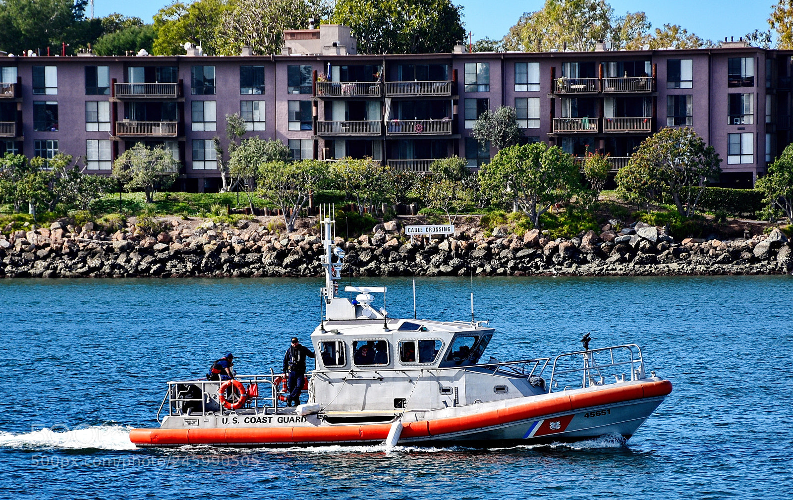 Nikon D7200 sample photo. A coast guard cruising photography