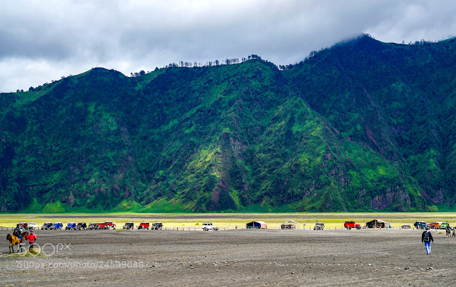 Sony a7R II sample photo. Parking field - taman photography