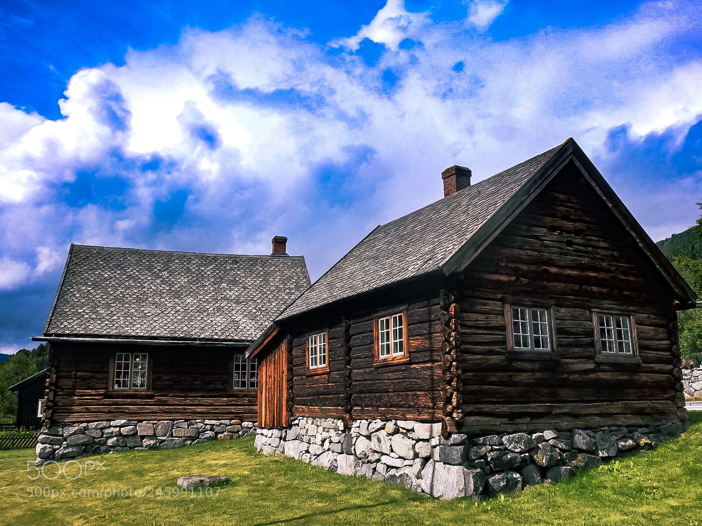 Nikon Coolpix P900 sample photo. Hallingdal architecture photography