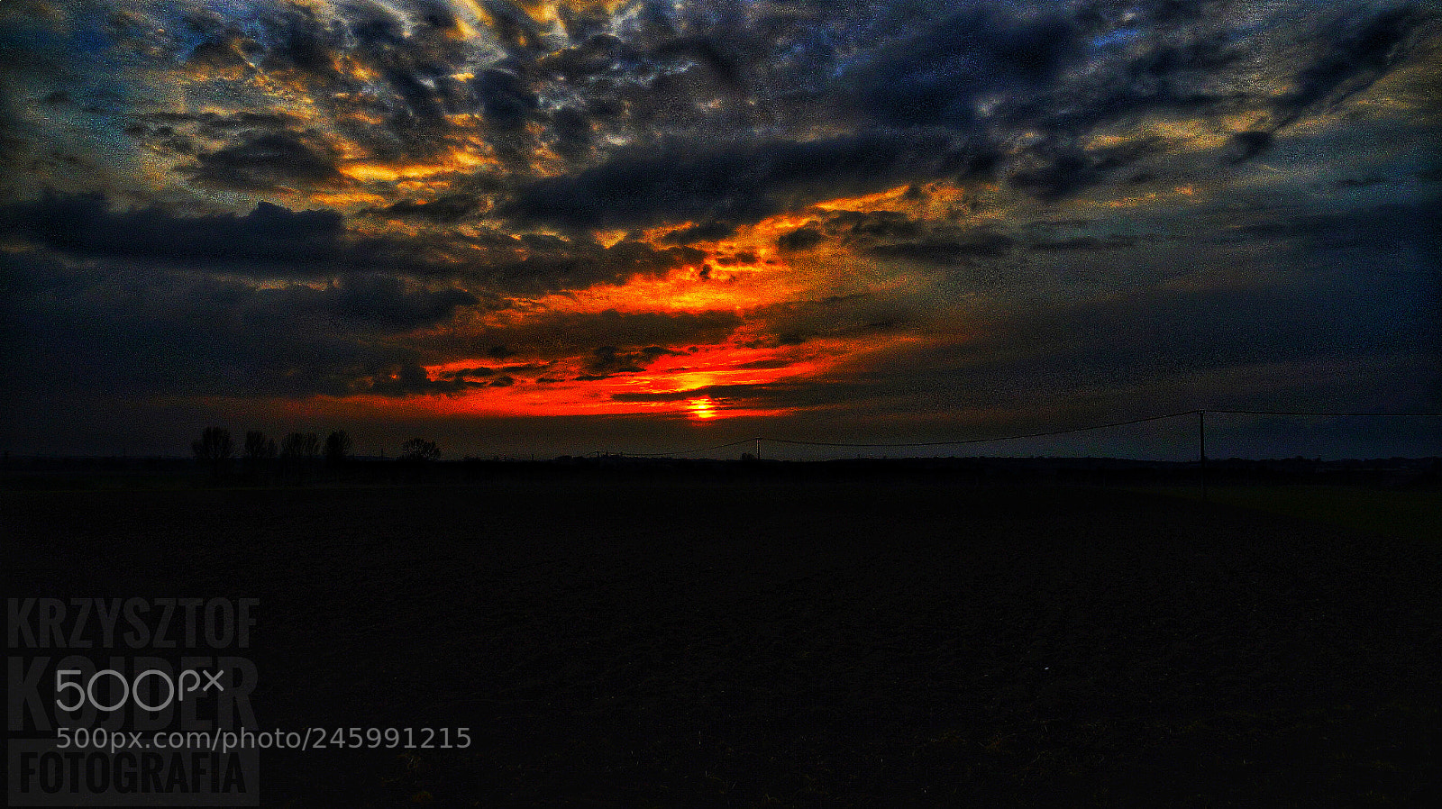 Sony SLT-A58 sample photo. Sunset hdr photography
