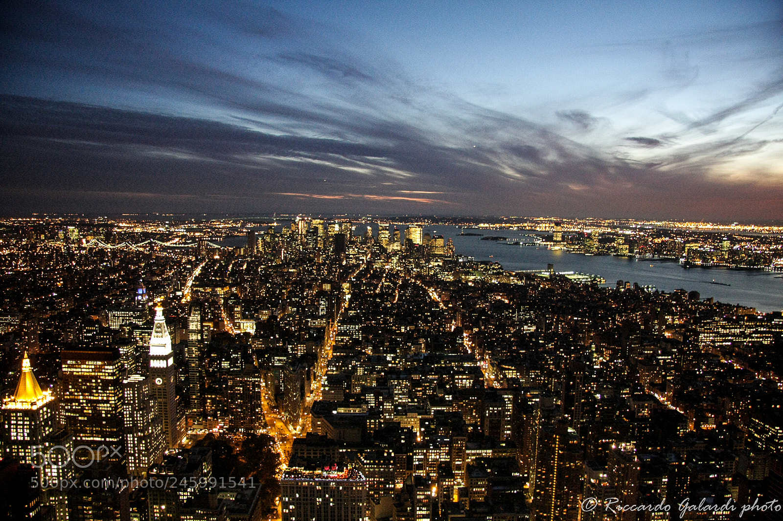 Canon EOS 40D sample photo. Nyc from empire state photography