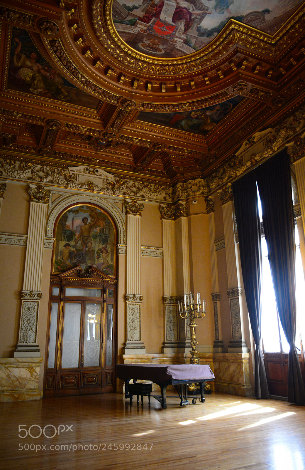 Nikon D7100 sample photo. Piano room photography