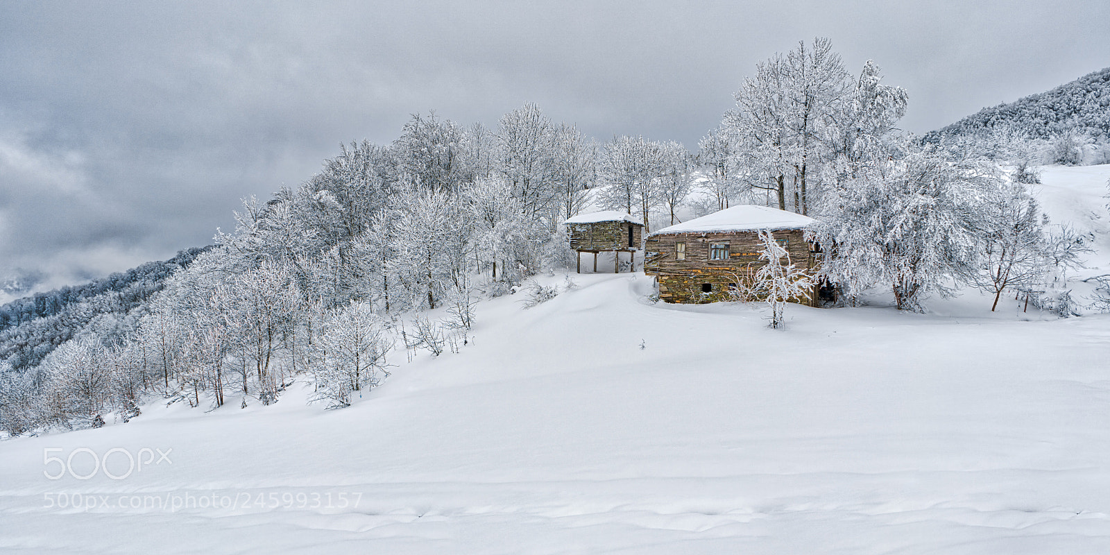 Sony a7R II sample photo. Winter lanscape photography