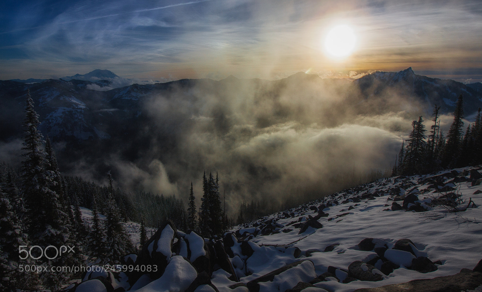 Canon EOS 50D sample photo. Sunset in the mountains photography