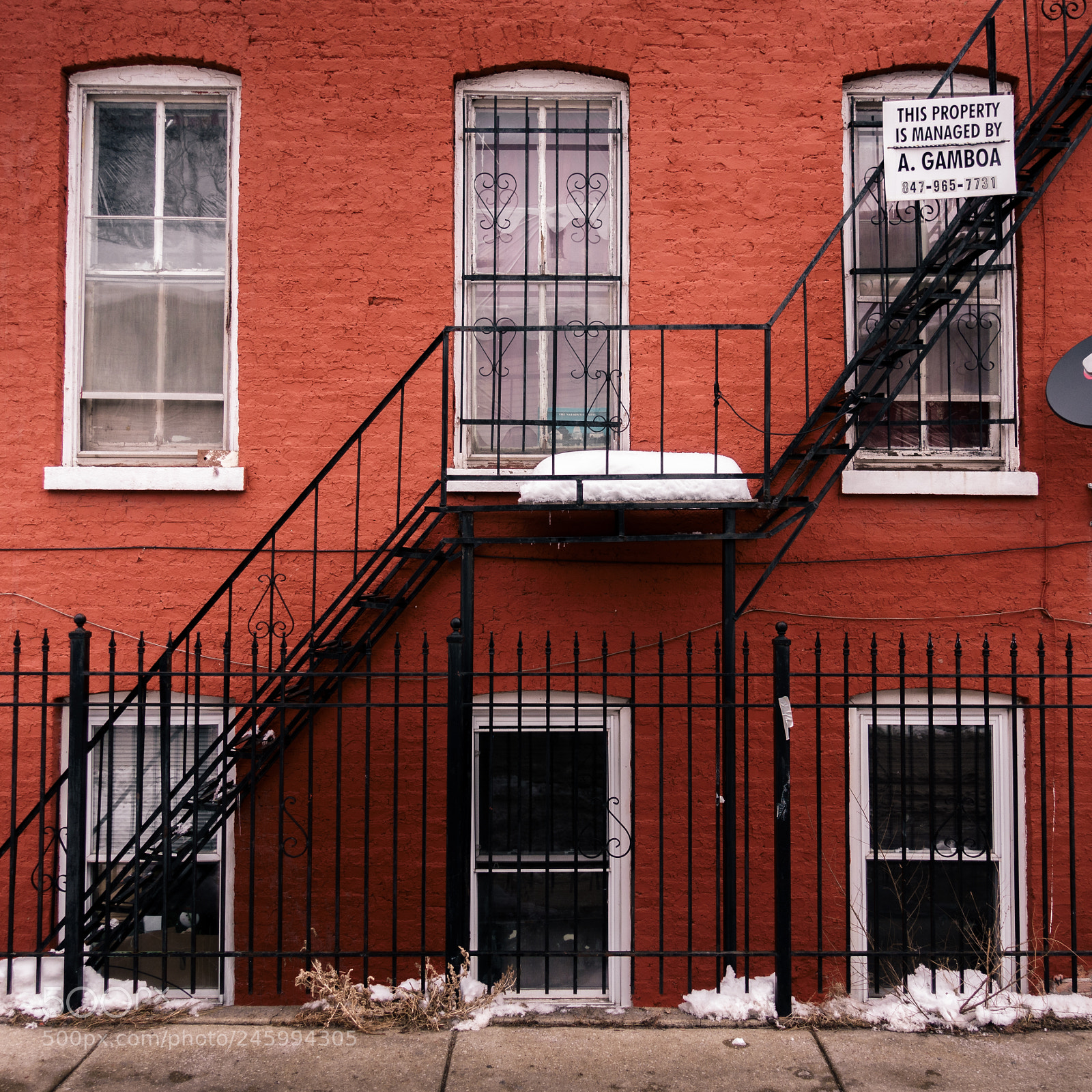 Sony Cyber-shot DSC-RX100 III sample photo. Fire escape photography