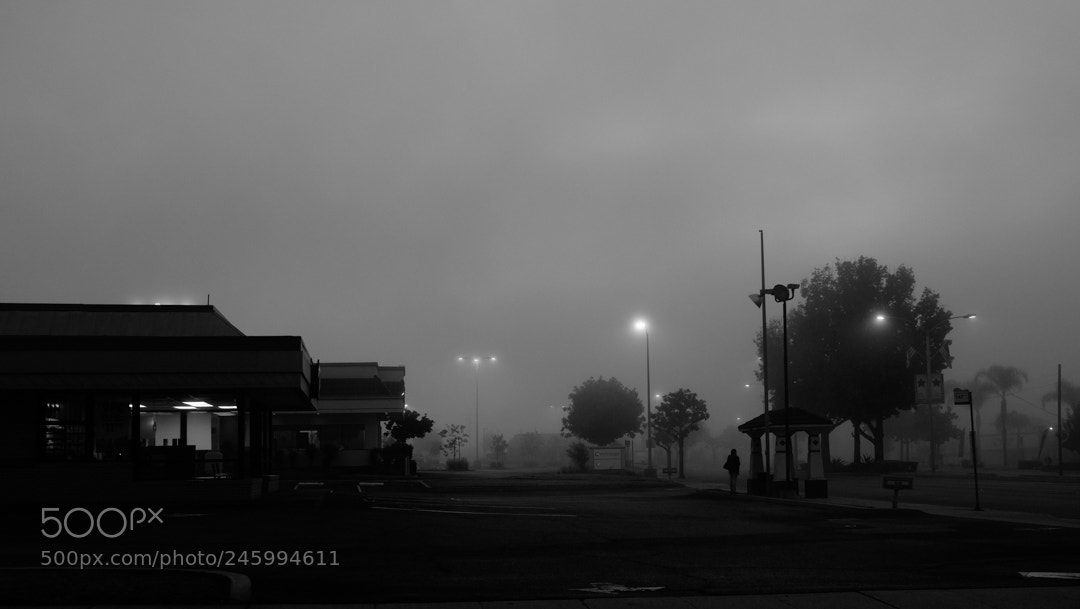 Fujifilm X100T sample photo. Monrovia fog 27 photography