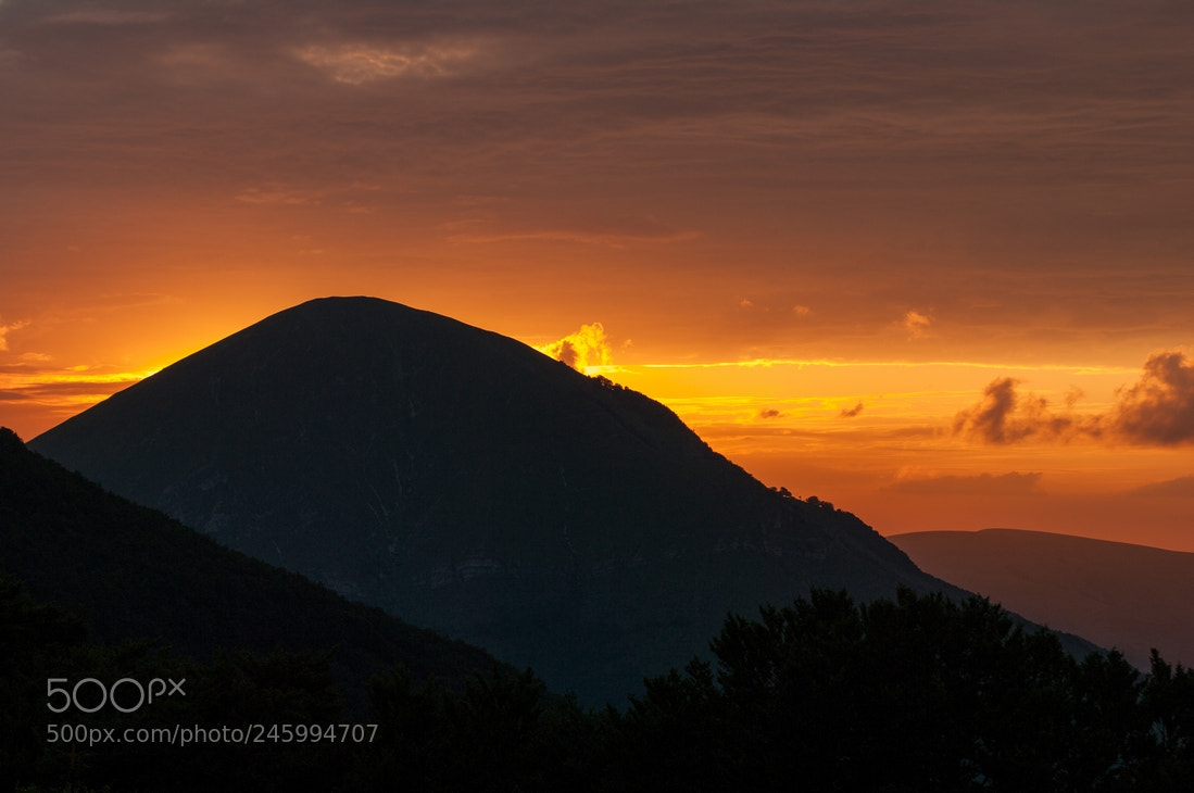 Pentax K-7 sample photo. Sunset photography