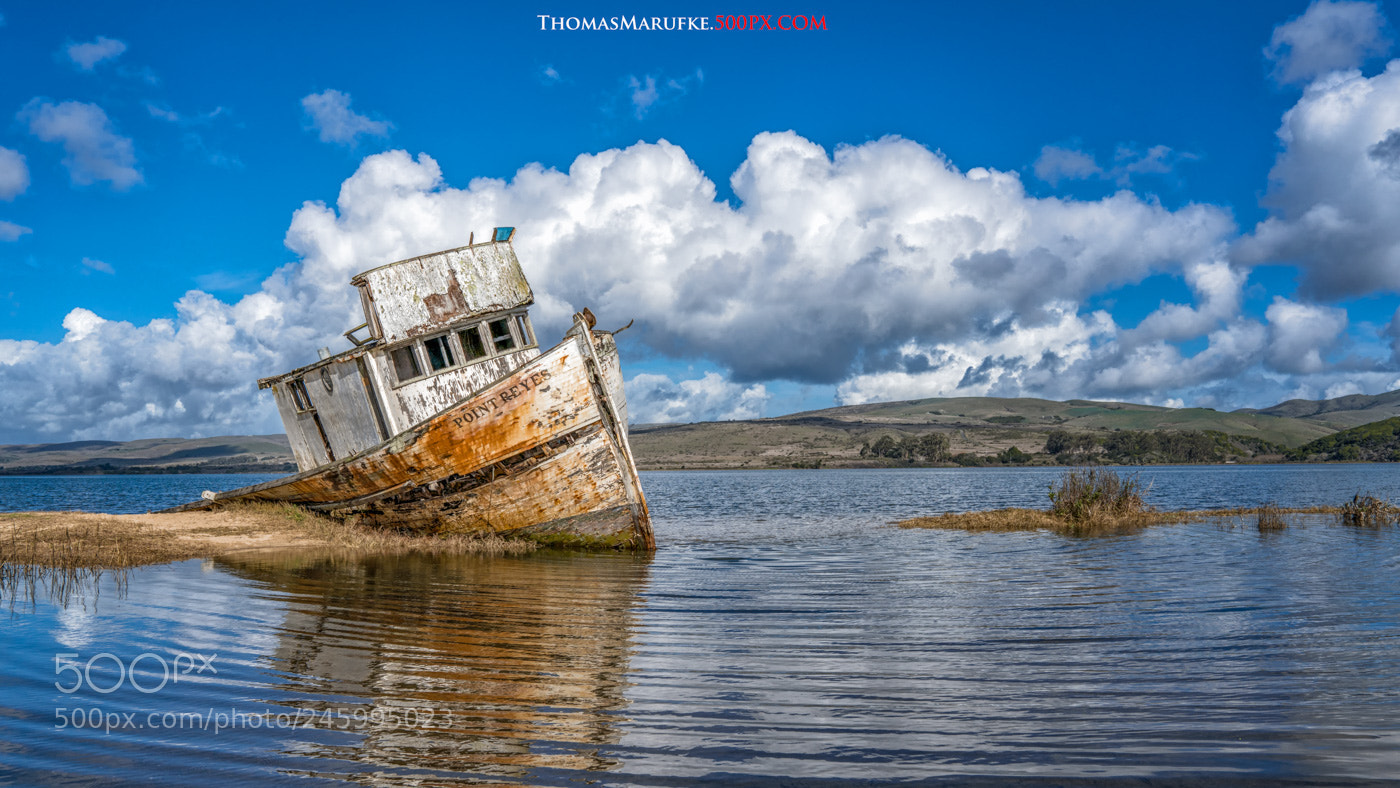 Sony a7R III sample photo. Shipwreck piont reyes photography