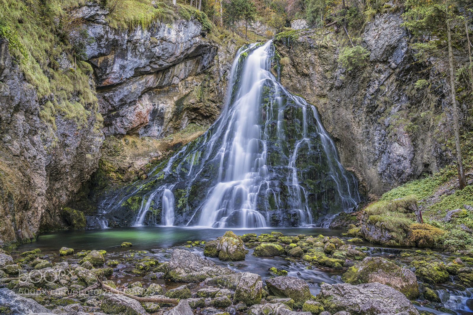Sony a7R II sample photo. Gollinger wasserfall photography