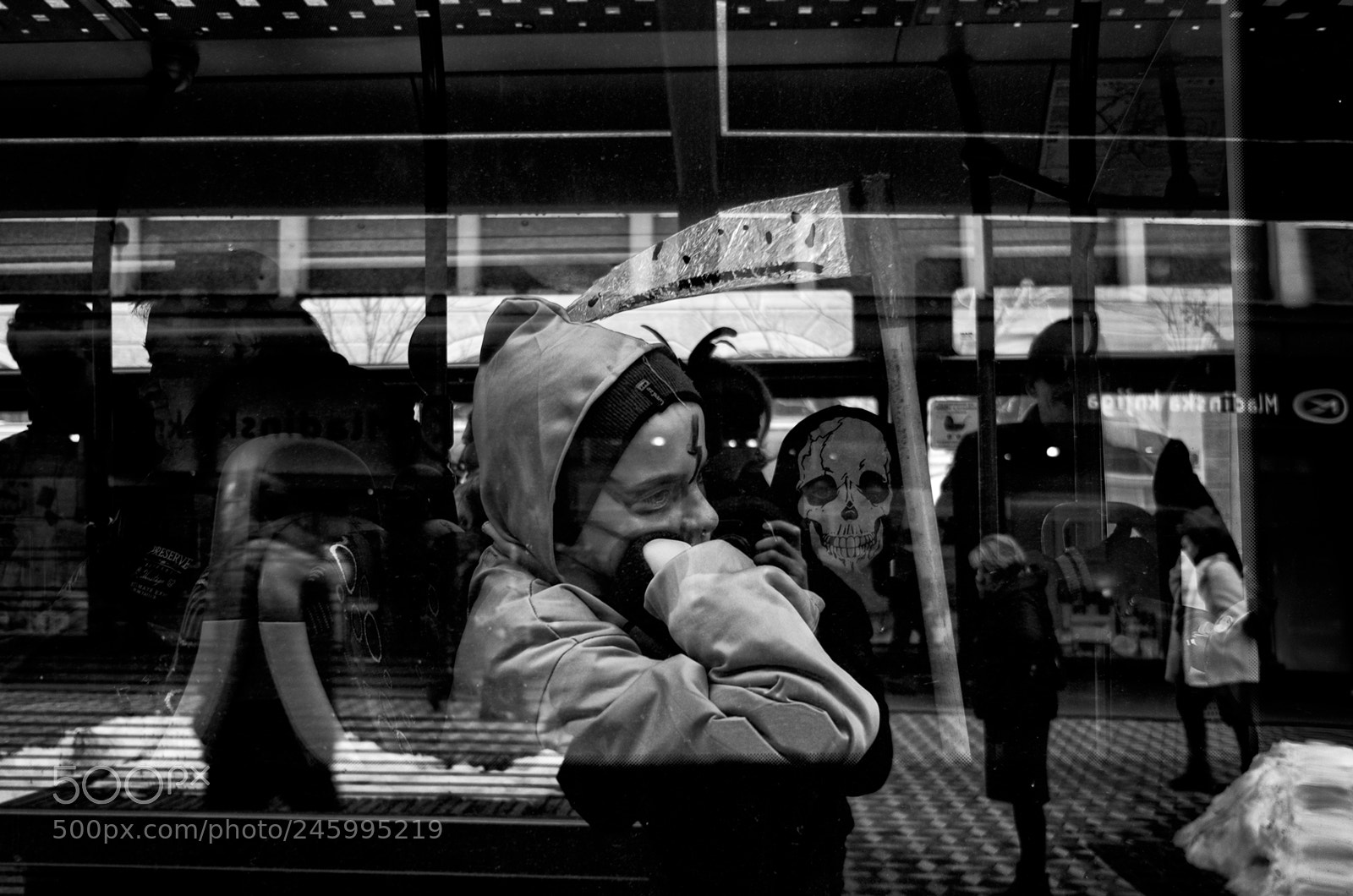 Pentax K-5 II sample photo. Death takes the bus photography
