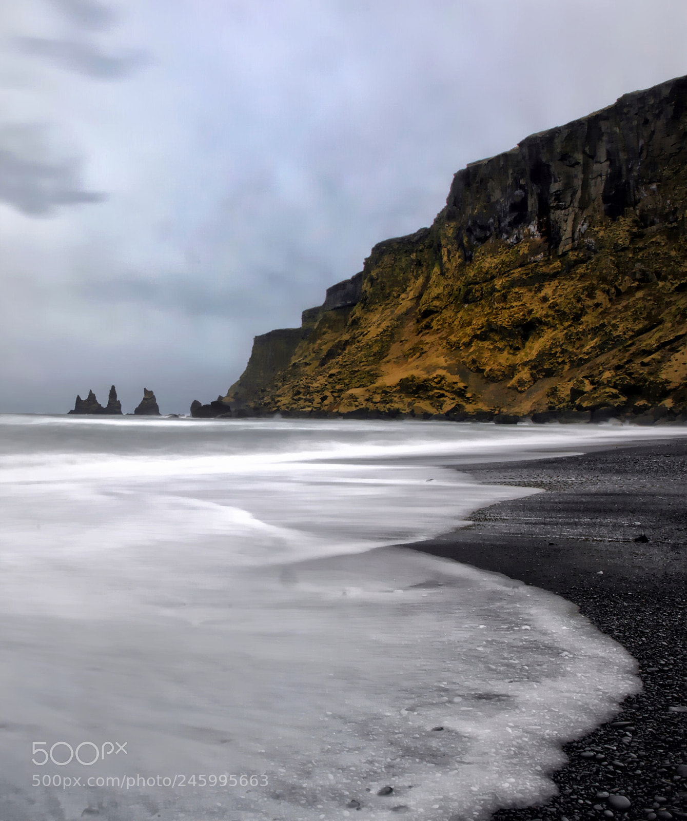 Nikon D810 sample photo. Vik, iceland photography
