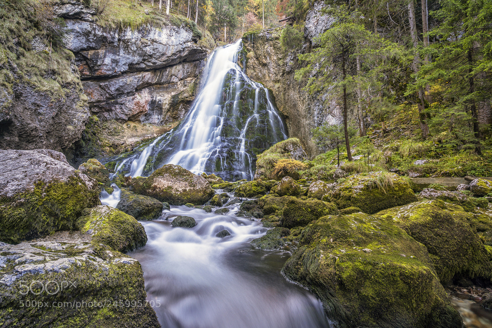 Sony a7R II sample photo. Gollinger wasserfall photography