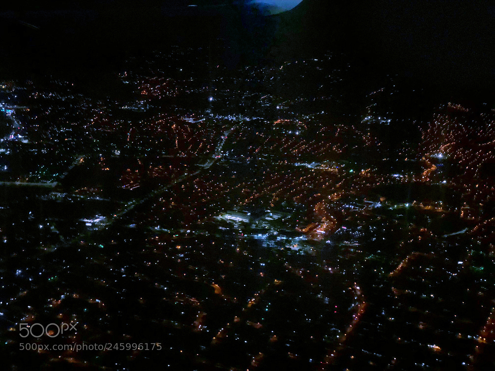 Apple iPhone X sample photo. Managua at night photography