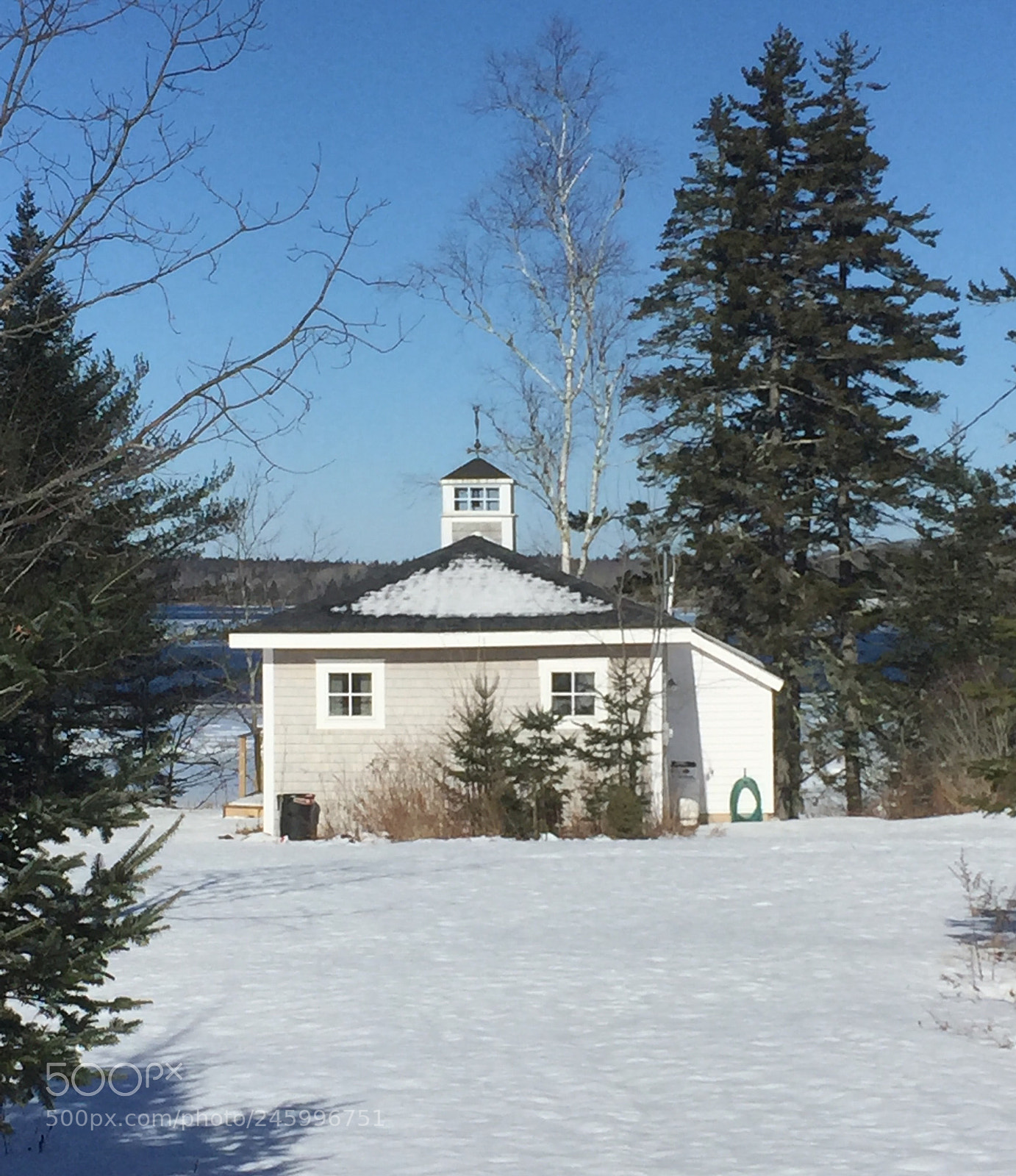 Apple iPhone 6 sample photo. Beautiful cottage in maine photography