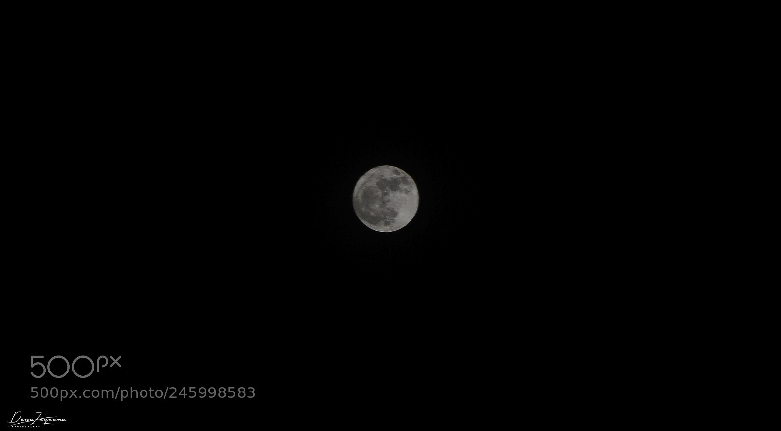 Nikon D7100 sample photo. Moon photography