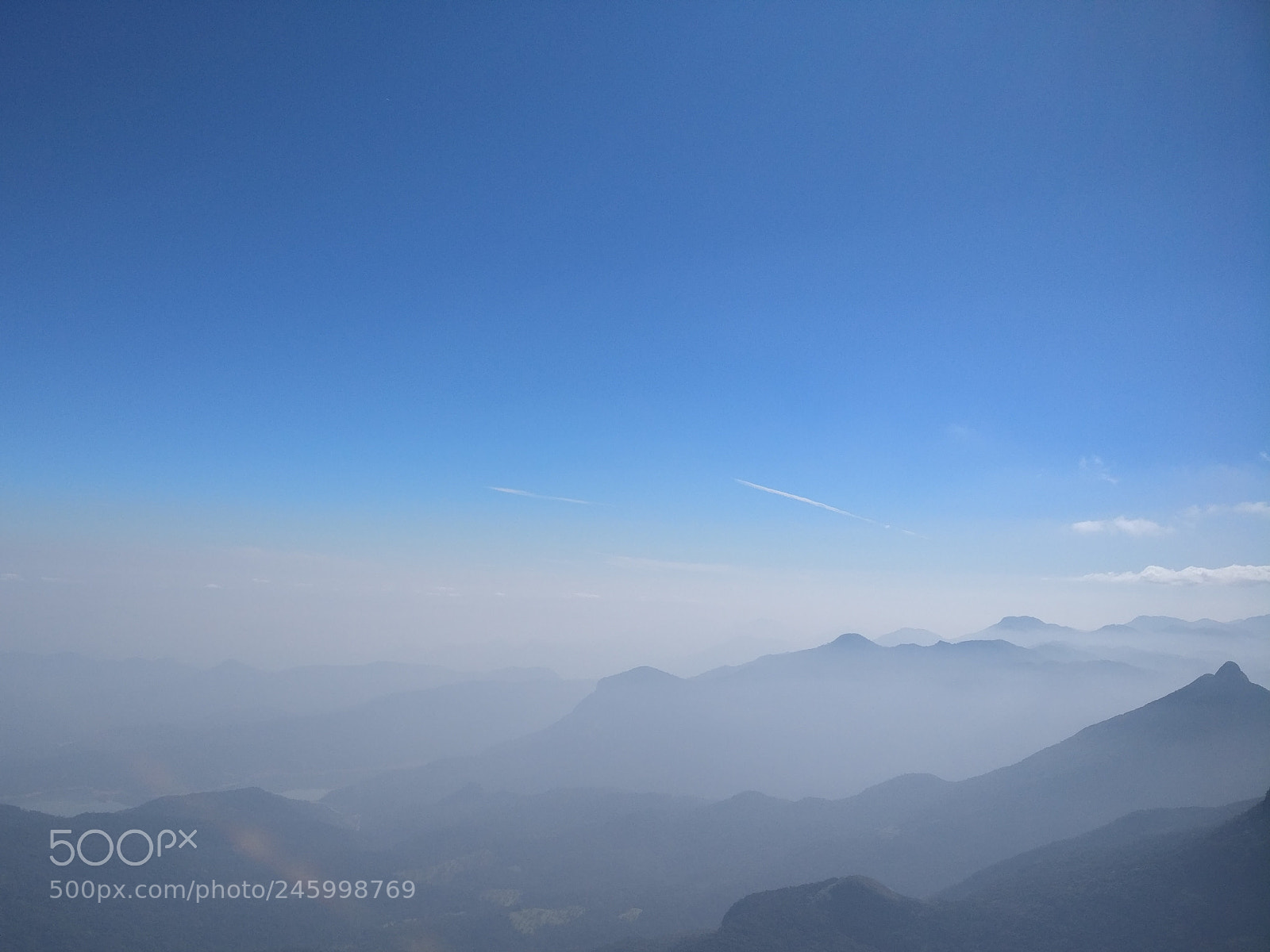OnePlus A3003 sample photo. Mountain horizon photography