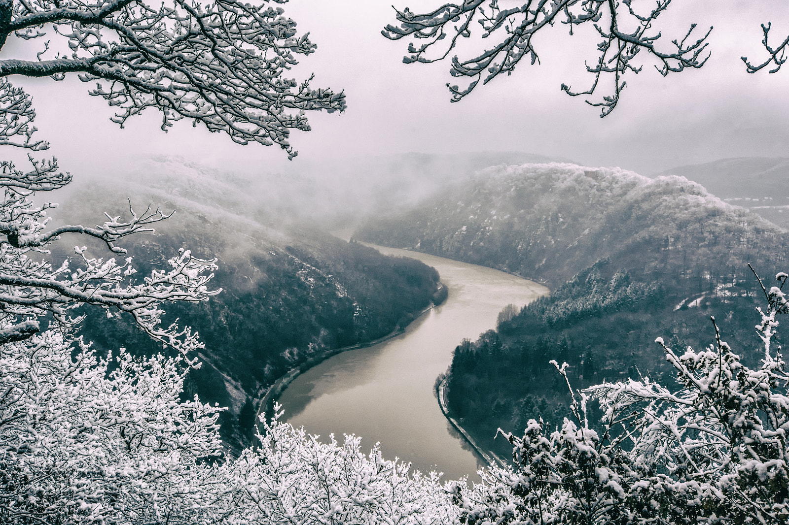 Nikon D7100 sample photo. Das saartal im winter photography