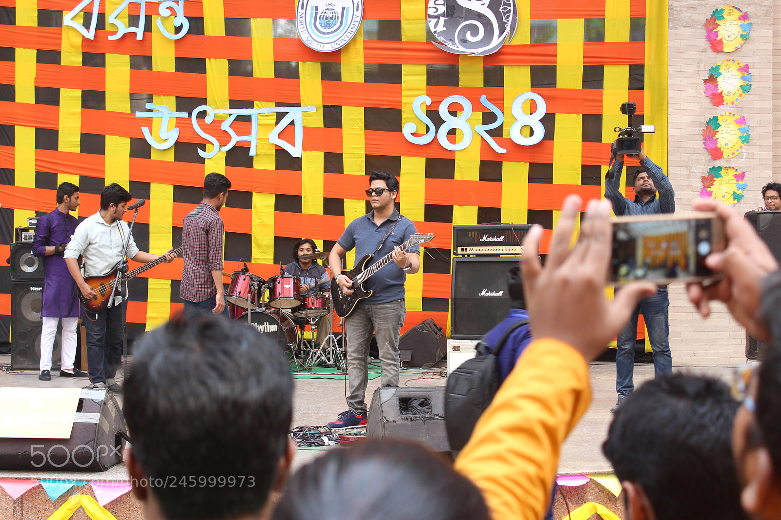 Canon EOS 700D (EOS Rebel T5i / EOS Kiss X7i) sample photo. Pohela falgun stage performers. photography