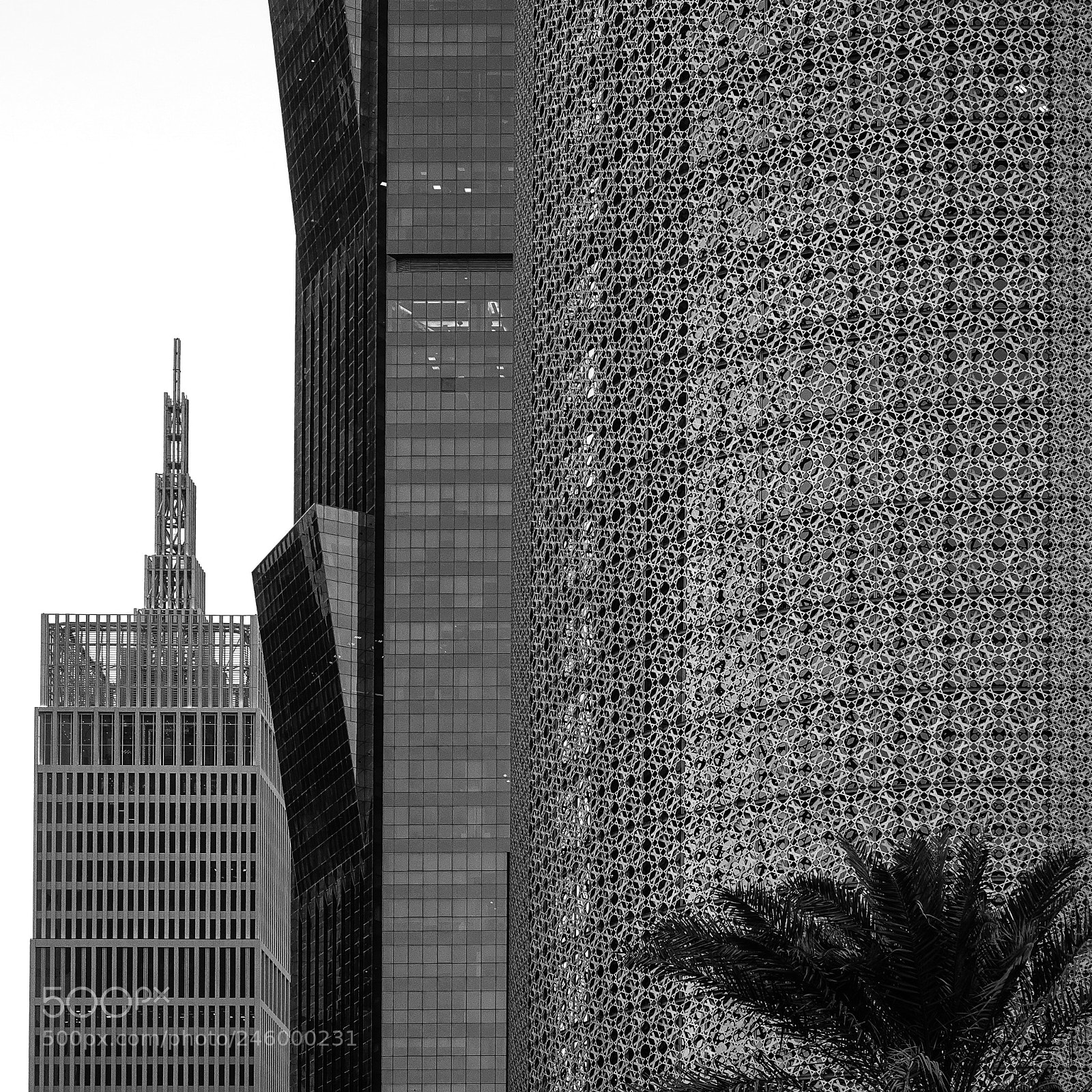 Sony Cyber-shot DSC-RX100 III sample photo. Doha west bay skyscrapers. photography