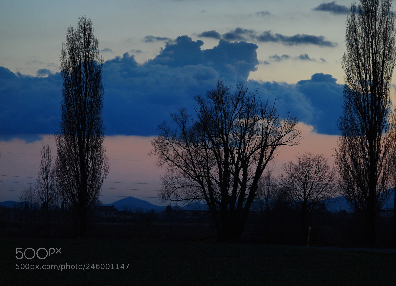 Nikon D80 sample photo. Clouds at sunset photography