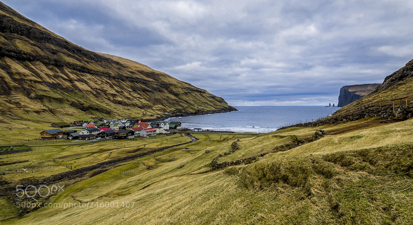 Canon EOS 7D Mark II sample photo. Faroe island harbour photography