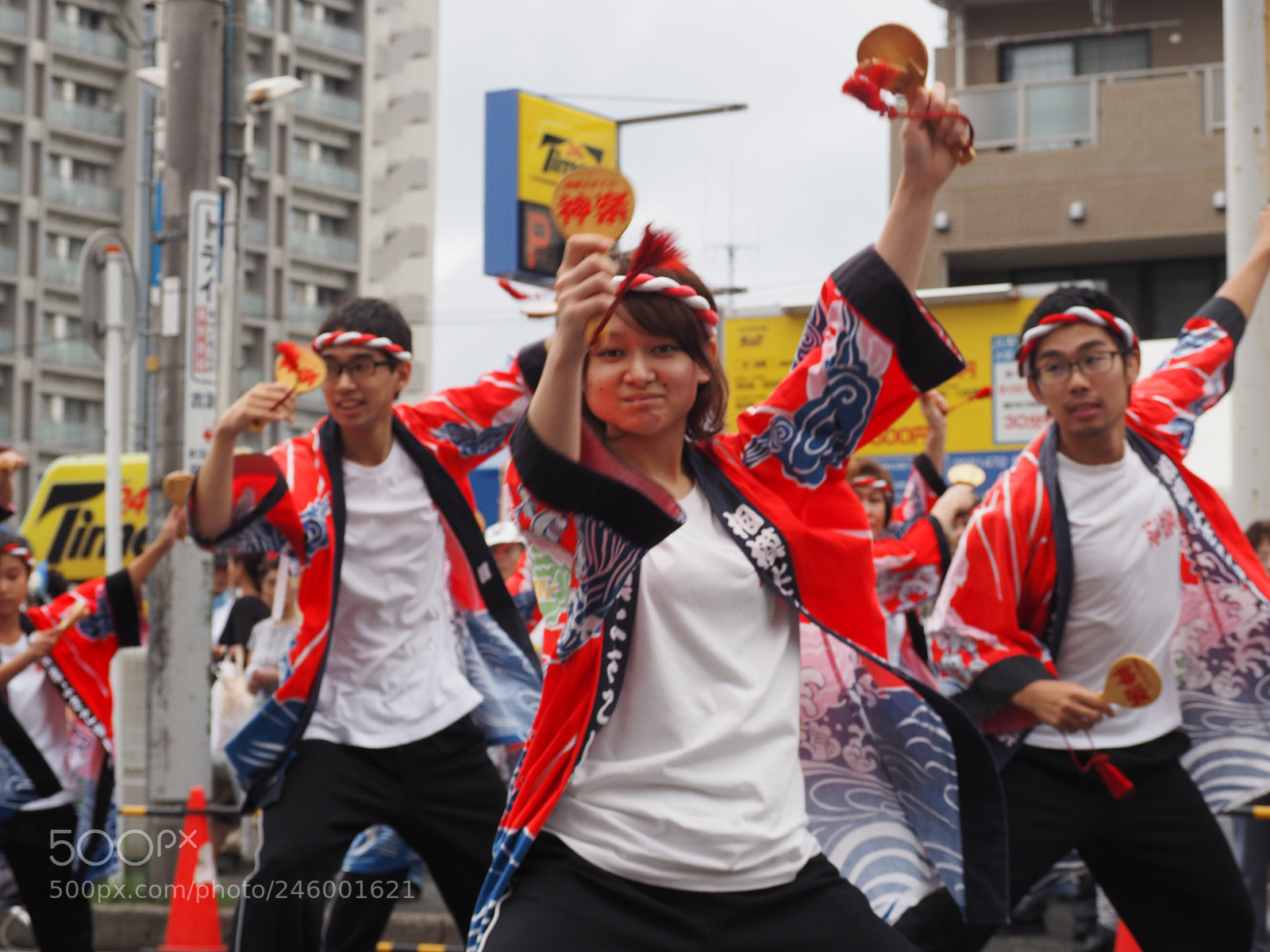Olympus OM-D E-M1 sample photo. Yosakoi(japan dance performance) photography