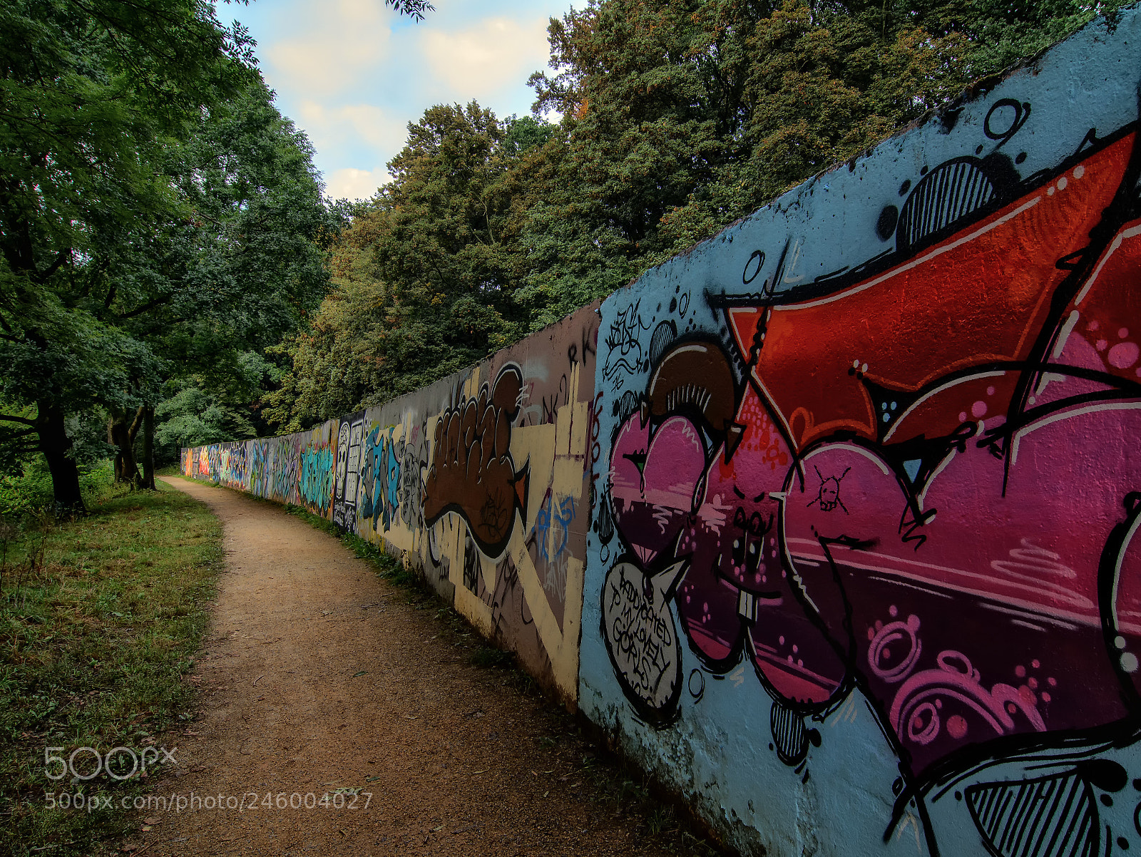 Nikon D7100 sample photo. The wall photography