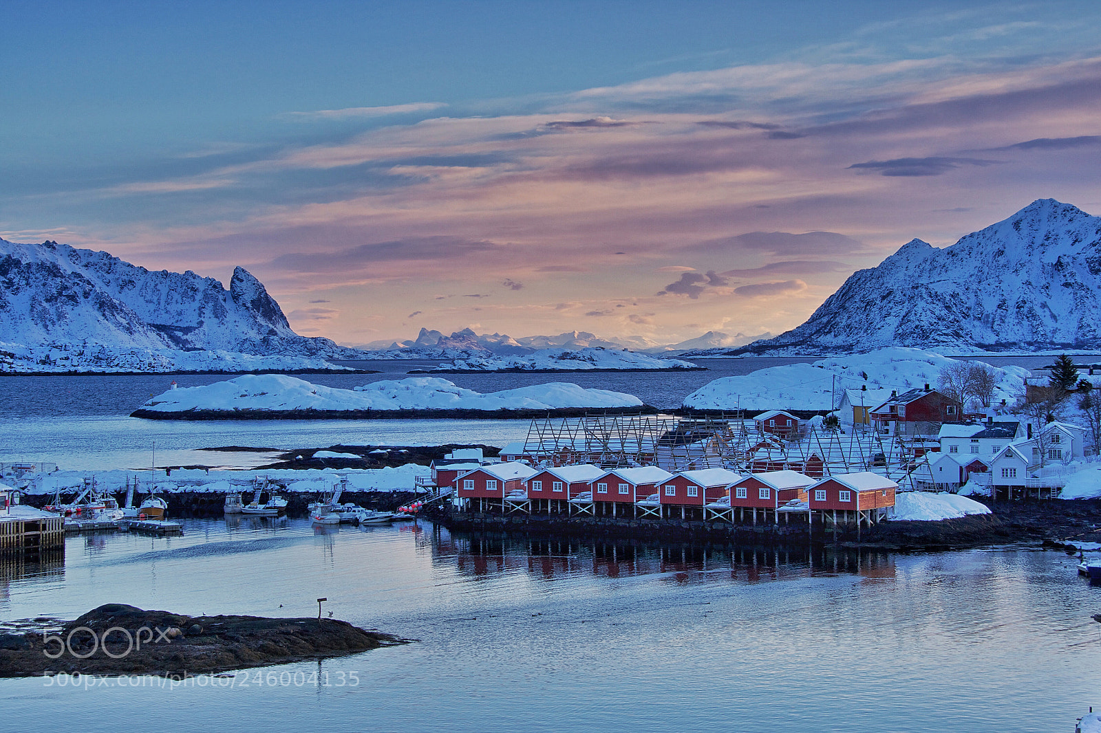 Canon EOS 50D sample photo. Svolvaer early morning photography
