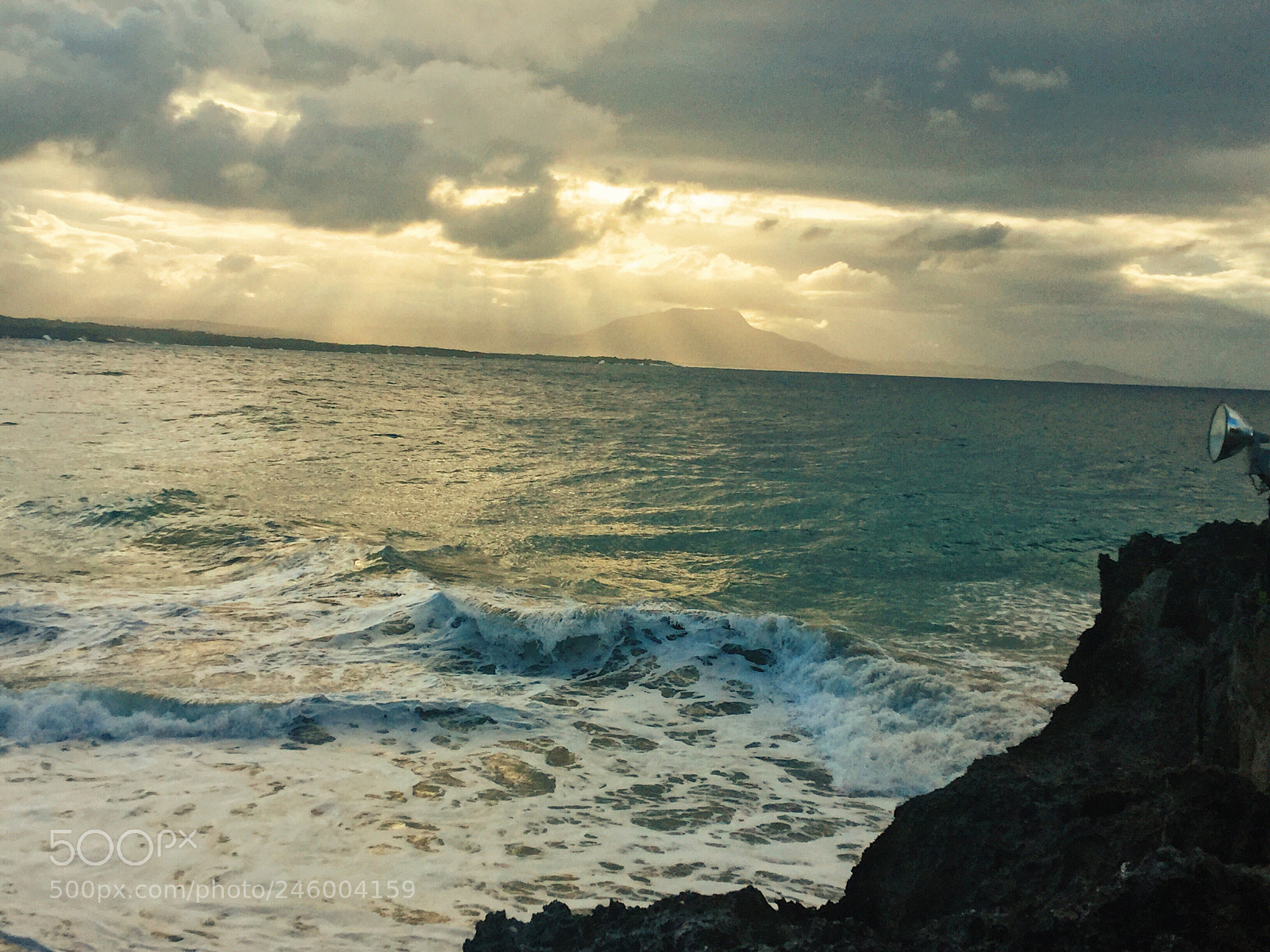 Apple iPod touch sample photo. Ocean waves photography