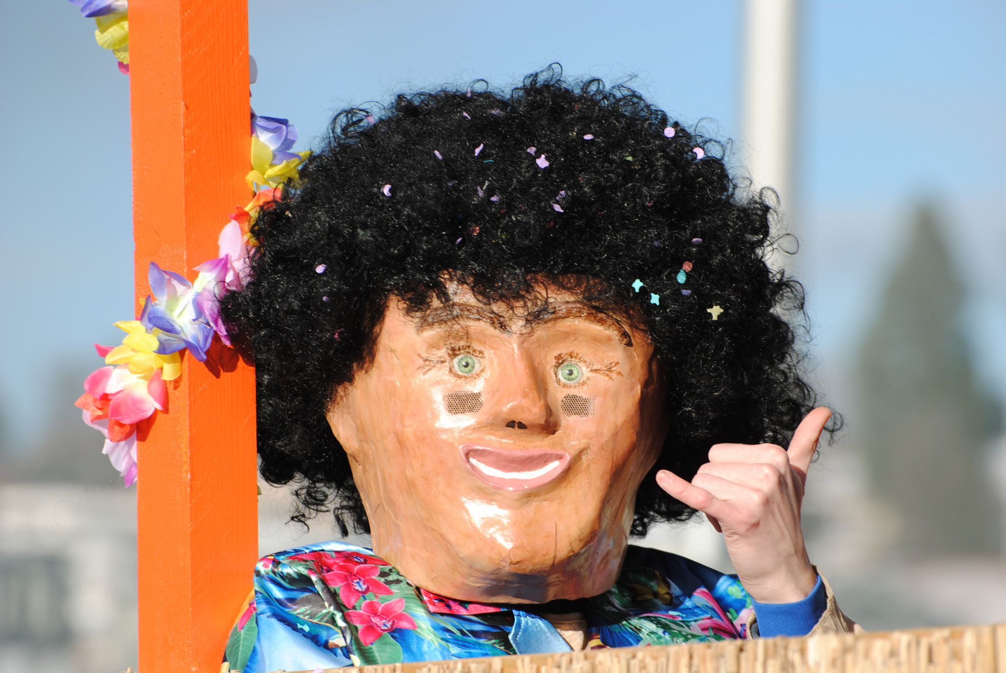 Nikon D3000 sample photo. Luzerner fasnacht. photography