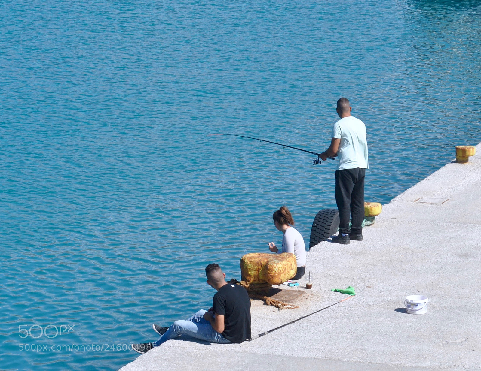 Nikon D3000 sample photo. Harbour impression photography