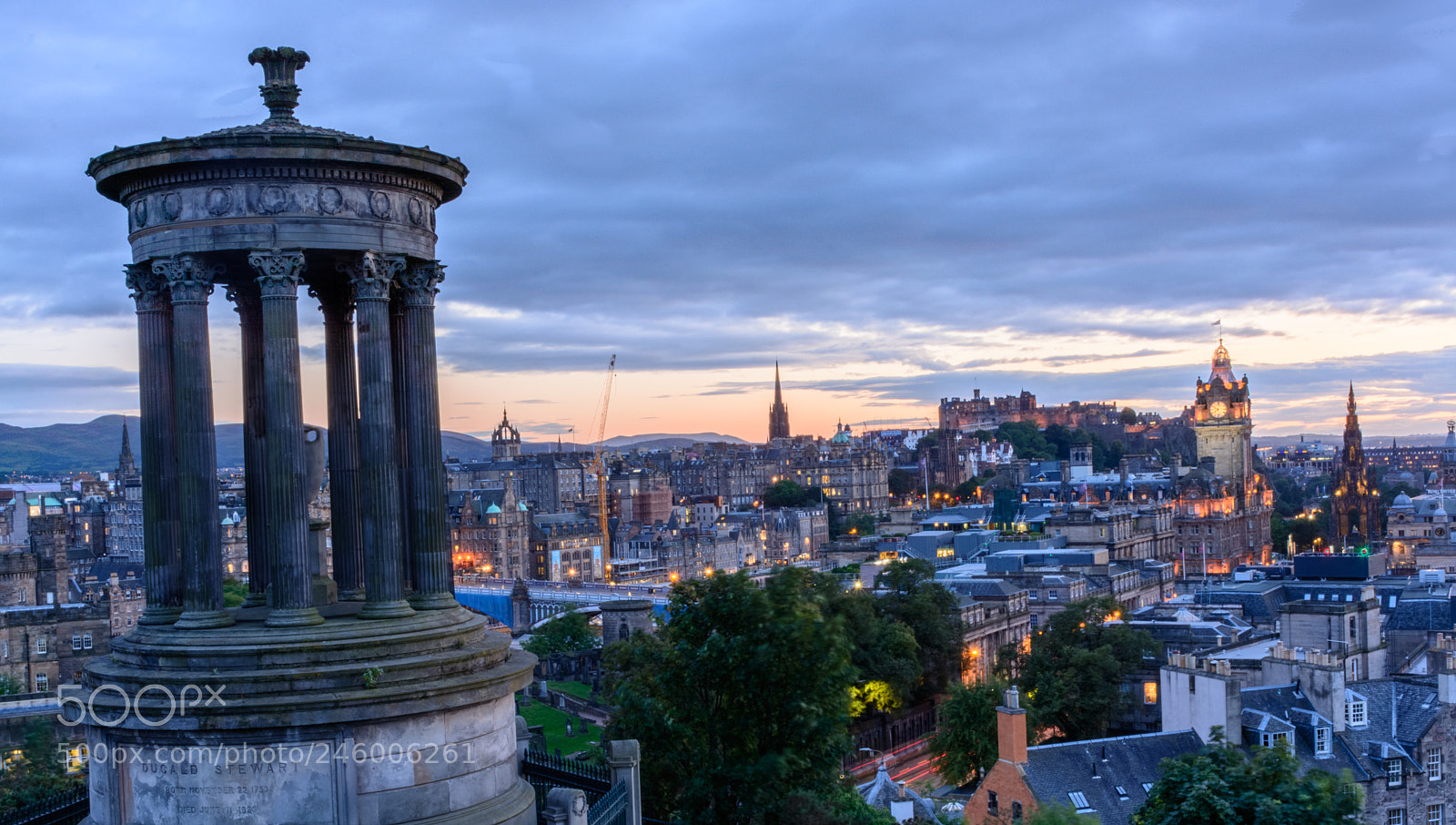Nikon D7100 sample photo. View of edinburgh photography